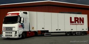 ETS2 Volvo Mod: FH3 LRN Transport Combo Skin 1.48 (Image #2)