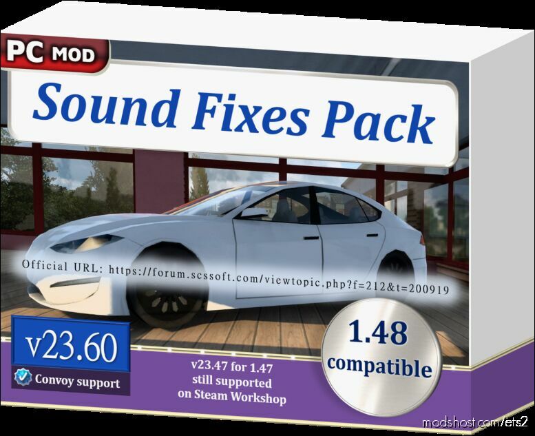 Sound Fixes Pack V23.78 for Euro Truck Simulator 2