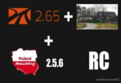 Poland Rebuilding + Promods + Rusmap Road Connection for Euro Truck Simulator 2