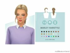 Marley Hairstyle for Sims 4