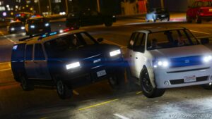 GTA 5 Vehicle Mod: Granger Retro Police Pack Add-On V2.0 (Image #3)