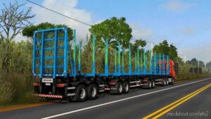Metalesp Tri-Trem Florestal Xforce Trailer V0.3 for Euro Truck Simulator 2