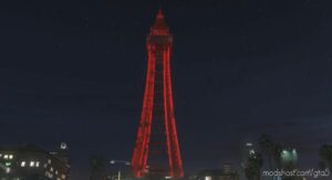 GTA 5 Map Mod: Blackpool Tower | Lights SP Add-On (Featured)