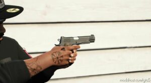 GTA 5 Weapon Mod: M1911 From Cod:MW 2019 V2.0 (Image #4)