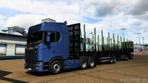 Metalesp Tri-Trem Florestal Wood Trailer 2022 V0.3 [1.47] for American Truck Simulator