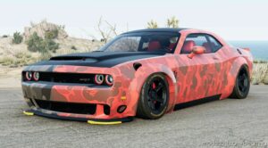 BeamNG Dodge Car Mod: Challenger SRT 392 0.29 (Image #2)