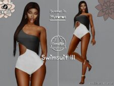 Summer In Mykonos – Swimsuit III for Sims 4