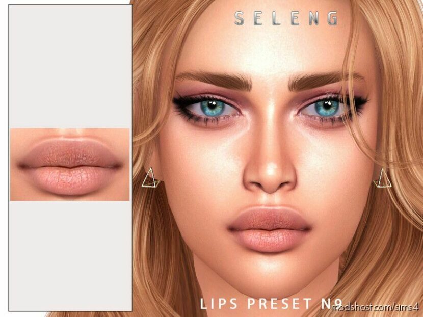 Lips Preset N9 for Sims 4