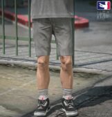 GTA 5 Player Mod: Dickies Utility Shorts (Image #3)