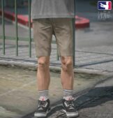 GTA 5 Player Mod: Dickies Utility Shorts (Image #4)