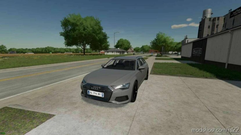 Audi A6 Avant 2019 Edited for Farming Simulator 22