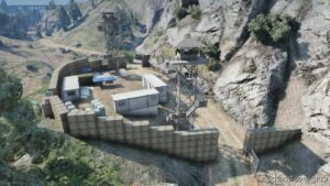 GTA 5 Military Map Mod: Canyon FOB V1.1 (Featured)