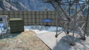 GTA 5 Military Map Mod: Canyon FOB V1.1 (Image #4)