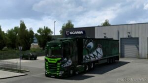 Skin Military For Scania S Highroof for Euro Truck Simulator 2