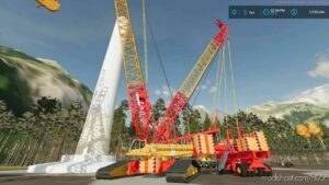 FS22 Mod: Trail King Double Schnable Trailer And Wind Tower Sections (Image #5)