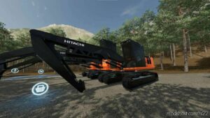 FS22 Hitachi Forklift Mod: ZX240F-3 V1.0.6 (Image #3)