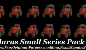 FS22 Belarus Tractor Mod: Small Series Pack (Featured)