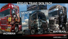 FIV Trans Skin Pack for Euro Truck Simulator 2