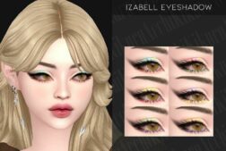 Izabell Eyeshadow for Sims 4