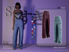 Sana Pants for Sims 4