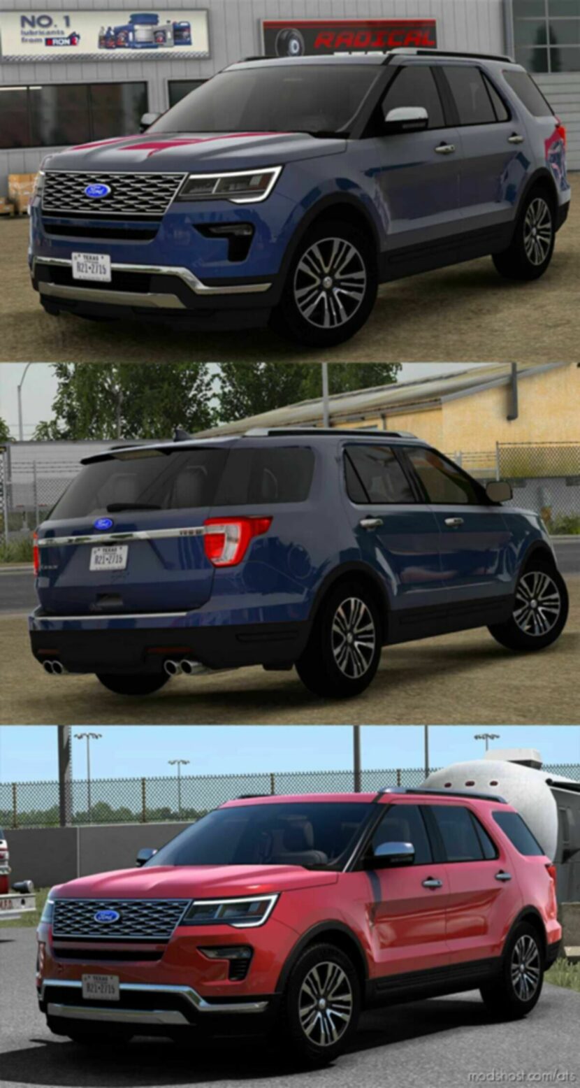 Ford Explorer Platinum 2019 [1.47] for American Truck Simulator