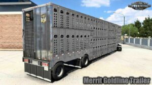 ATS Mod: Merrit Goldline Trailer V1.1 By CT Moddings 1.48 (Image #3)