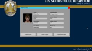 GTA 5 Script Mod: Police Menu (Computer, Speedcam, Parkingticket And More) V1.3.5 (Image #4)