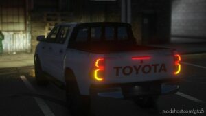 GTA 5 Toyota Vehicle Mod: Hilux GLX 2021 Add-On / Fivem (Image #3)