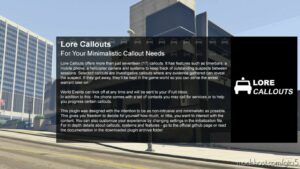 GTA 5 Script Mod: Lore Callouts V1.1.6 (Image #2)