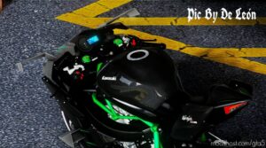 GTA 5 Vehicle Mod: Kawasaki Ninja H2R Customs (Image #2)