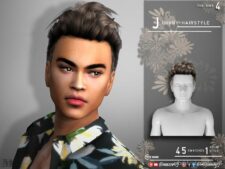 Johnny Hairstyle for Sims 4