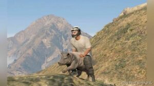 Motorcycle In The Shape Of A PIG for Grand Theft Auto V
