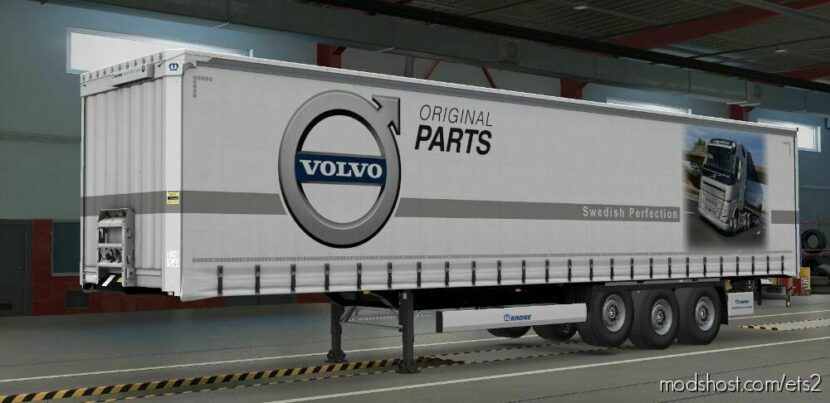 Krone Schwarzmüller Trailer Volvo Parts By Misterxelo for Euro Truck Simulator 2