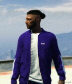 GTA 5 Player Mod: Hugo Boss Tracksuit For MP Male Sp/Fivem Ready (Image #2)