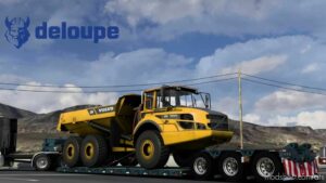Corby Deloupe Lowboy V1.1 for American Truck Simulator