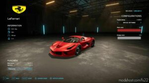 FS22 Car Mod: Ferrari Laferrari V1.2 (Image #2)