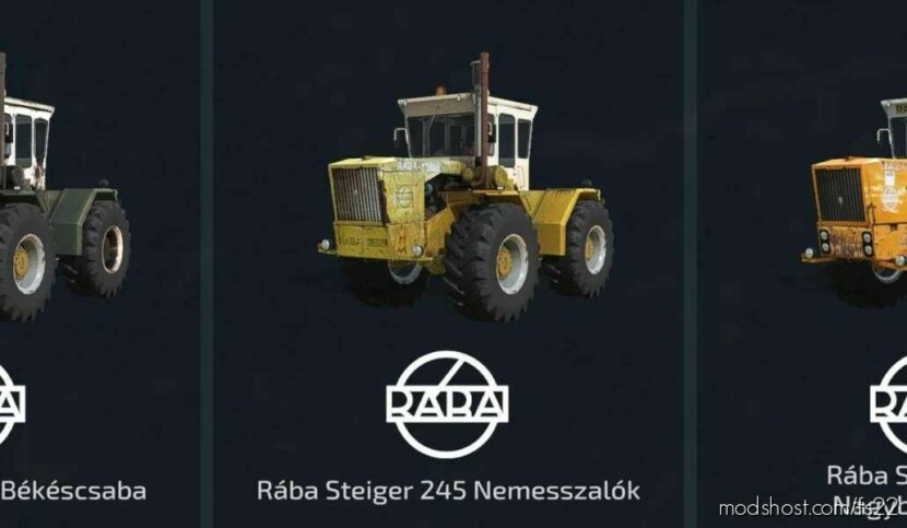 Raba Steiger Pack for Farming Simulator 22