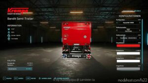 FS22 Mod: Bandit Krame Semi Trailer (Image #4)