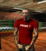 GTA 5 Player Mod: Gymshark Tight TEE For MP Male Sp/Fivem Ready (Image #2)