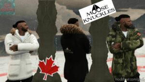 Moose Knuckle Coat For MP Male [Sp/Fivem Ready] for Grand Theft Auto V