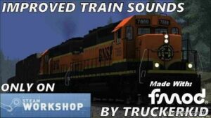 Improved Train Sounds V2.7 [1.48] for American Truck Simulator