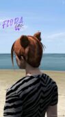 GTA 5 Player Mod: CAT EAR Buns Hair Sp/Fivem (Image #3)