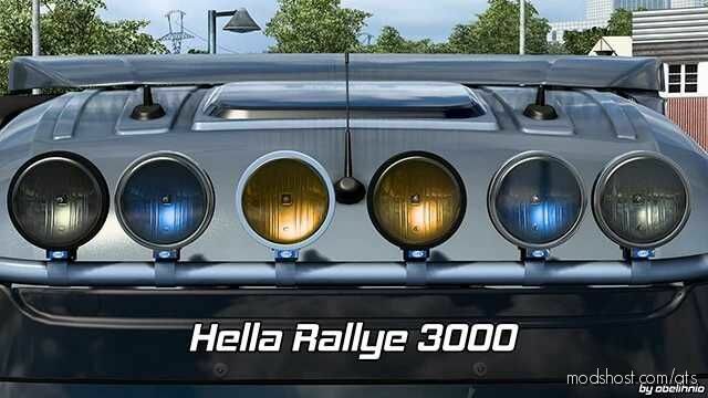 Hella Rallye 3000 V1.7 [1.48] for American Truck Simulator