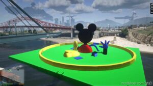 GTA 5 Map Mod: Micky Mouse Club House Add-On (Image #4)