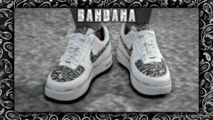 AIR Force 1 LOW “Bandana Colors” For MP Male for Grand Theft Auto V