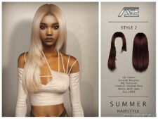 Summer Hairstyle #2 for Sims 4