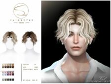 Short MAN Hairstyle VAL (090723) for Sims 4