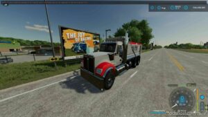 Alers Hauling Kenworthw990 Dump Truck V2.0 for Farming Simulator 22