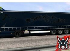 ETS2 Mod: Wolf Truck&Trailer Skin By Dr.danys (Image #2)