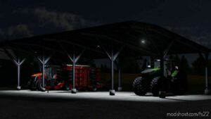 Open Shed for Farming Simulator 22
